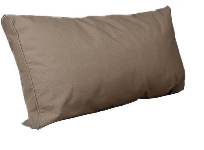 Nordje Palettenkissen Outdoor Exclusive Lehnenkissen Deko Kissen Taupe 73×40 cm