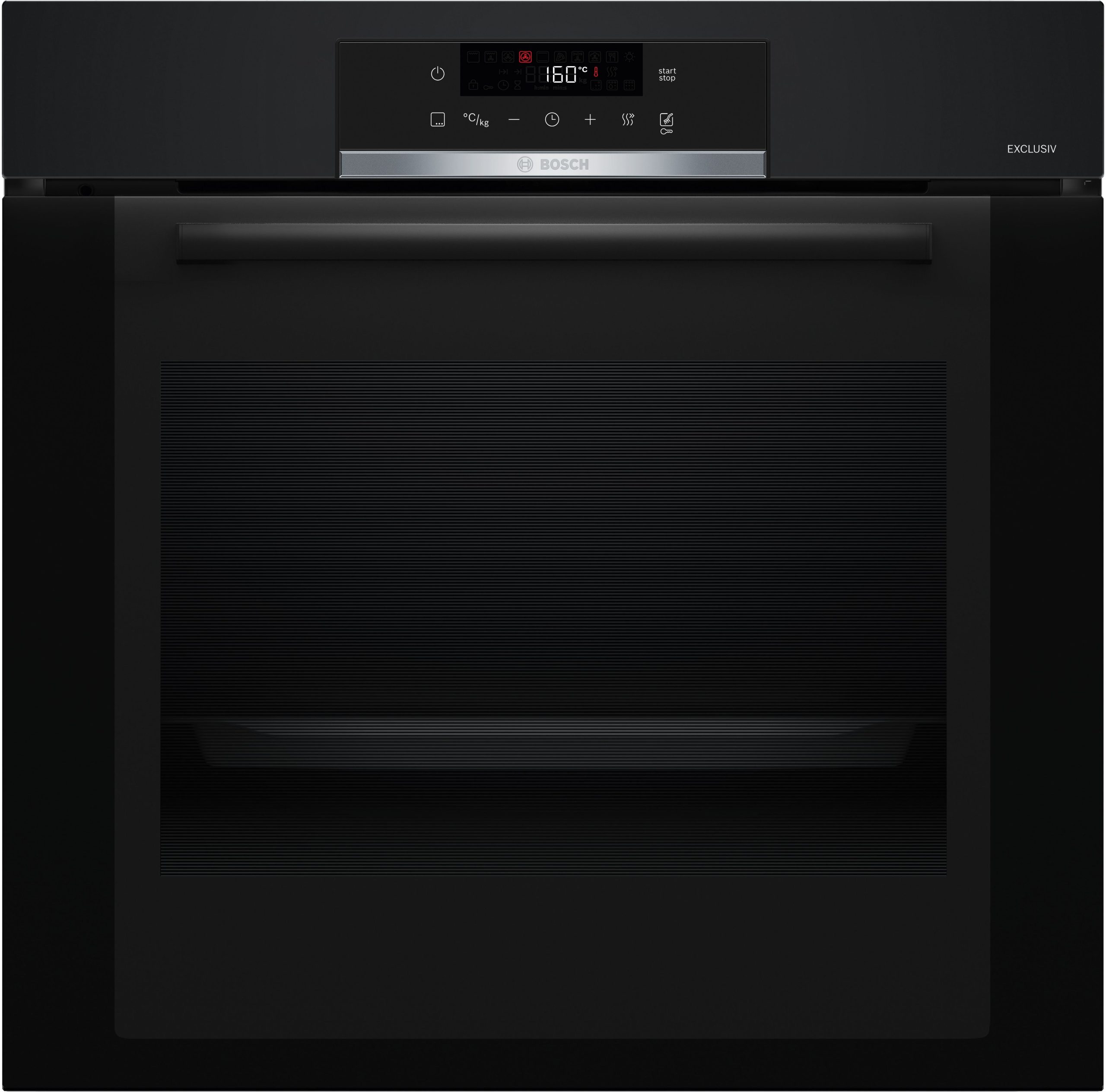 Bosch Einbau-Backofen schwarz Serie 4  HBG3720B3