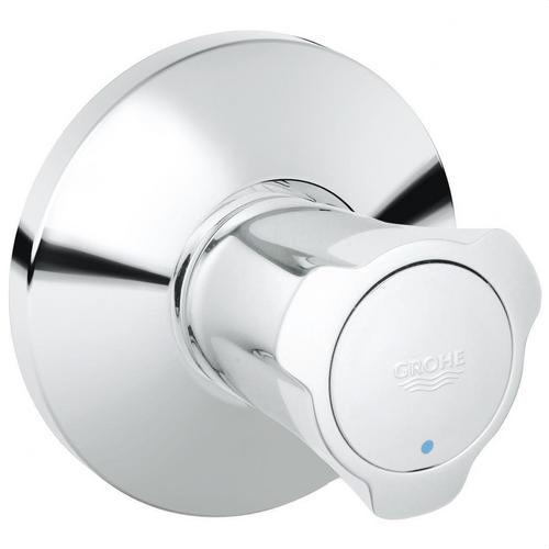 Außenarmatur Grohe Costa L blauer Indikator Chrom