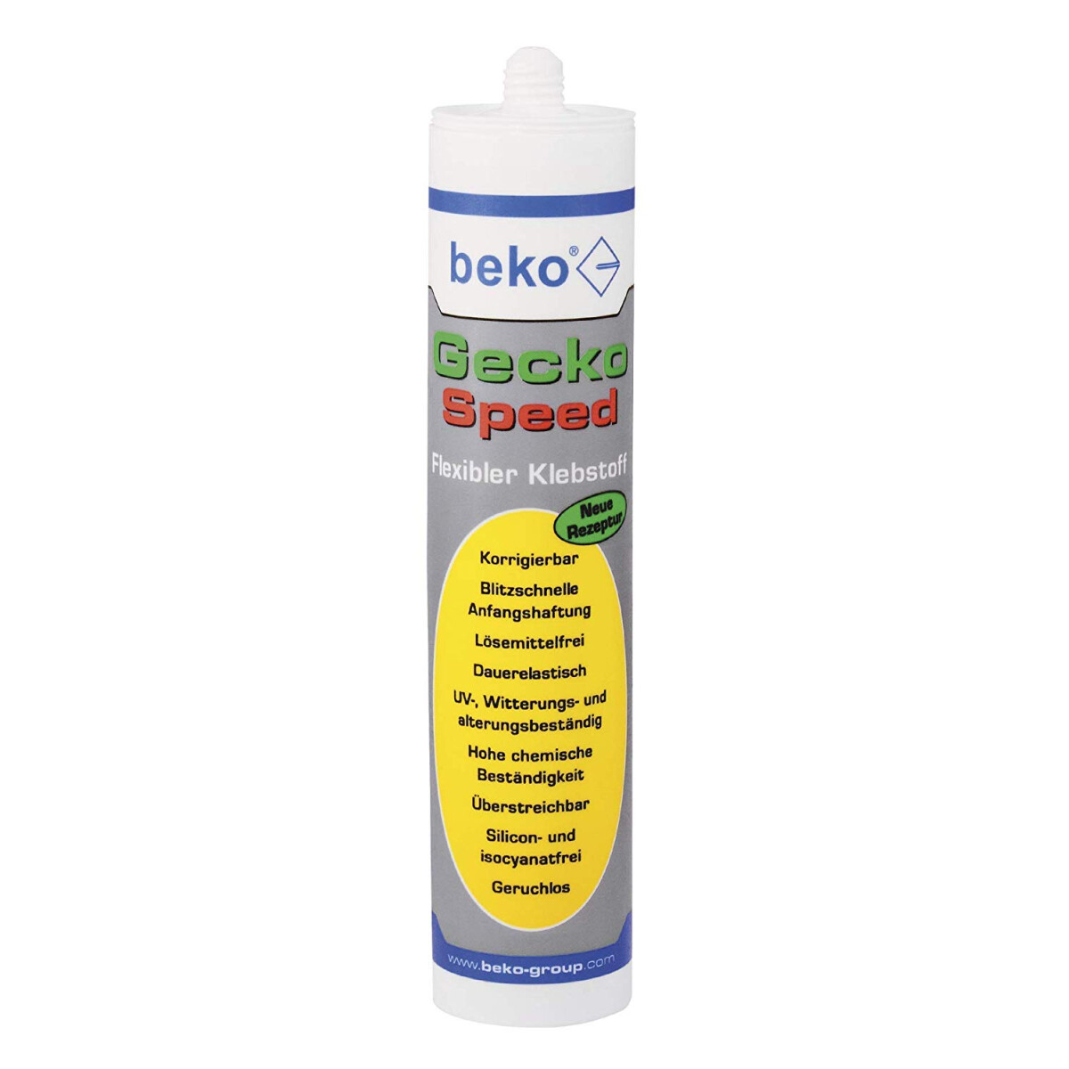 Beko Gecko Speed flexibler Klebstoff 310ml weiß 2472901