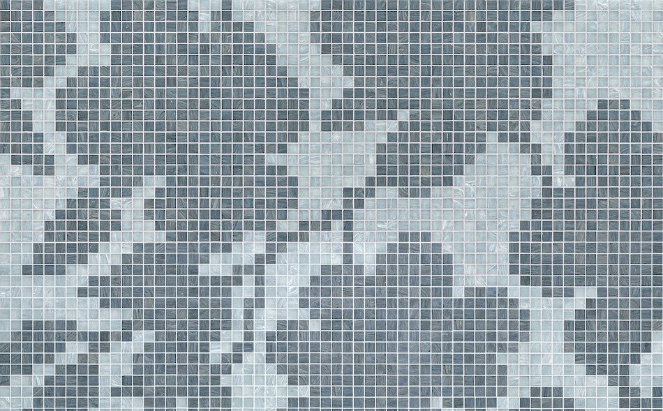 Bisazza / Mosaico – Decorations / Shadow Grey (Flora)