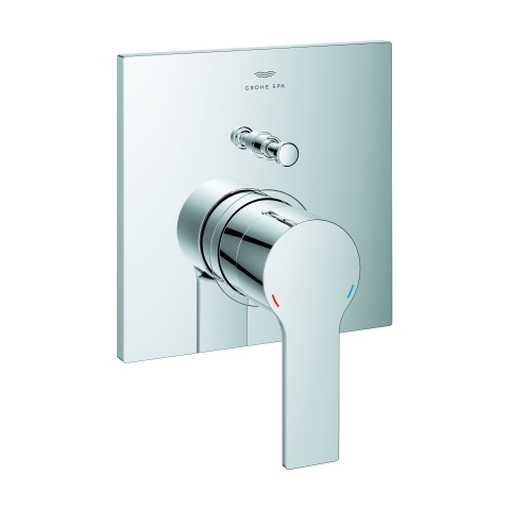 GROHE Einhand-Wannenbatterie Allure 19315_1 Fertigmontageset für Rapido SmartBox chrom, 19315001