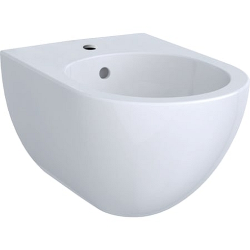 Geberit Acanto Wand-WC Tiefspüler geschlossene Form Rimfree weiß KeraTect, 500.600.01.8