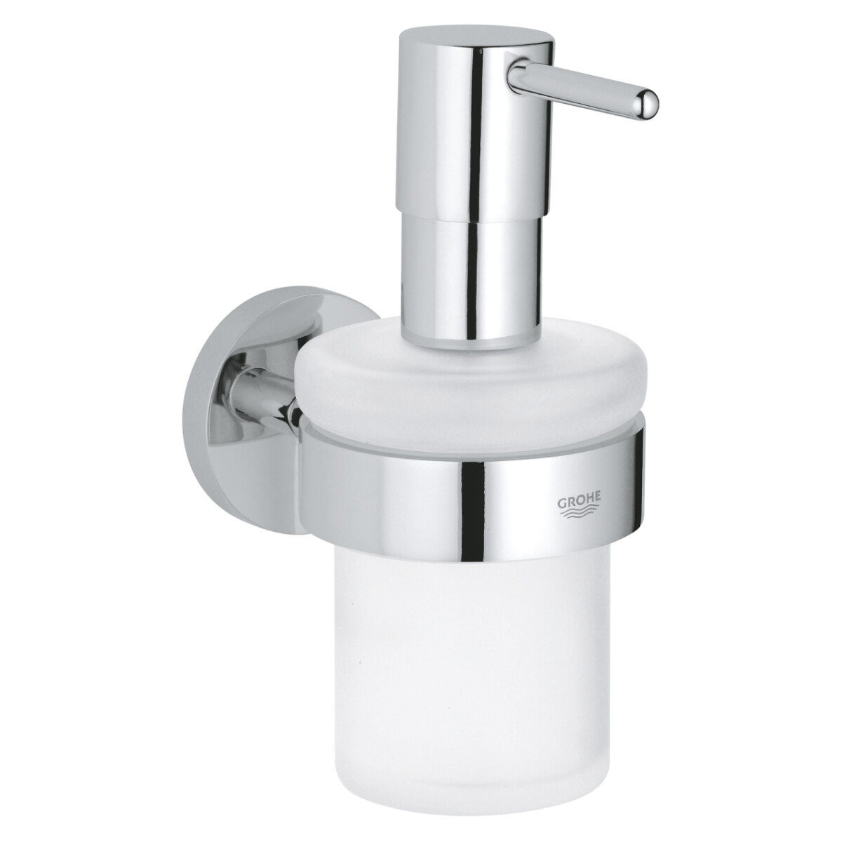 Grohe Essentials Seifenspender mit Halter rund chrom 40448001