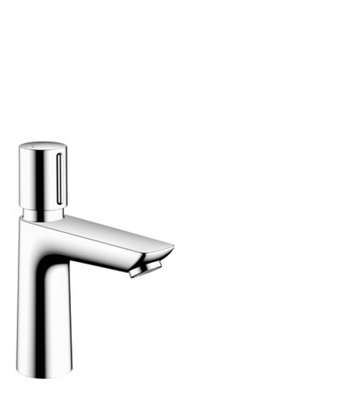 Hansgrohe Waschtischmischer Selbstschluss Talis E chrom mit Temperaturregelung, 71718000