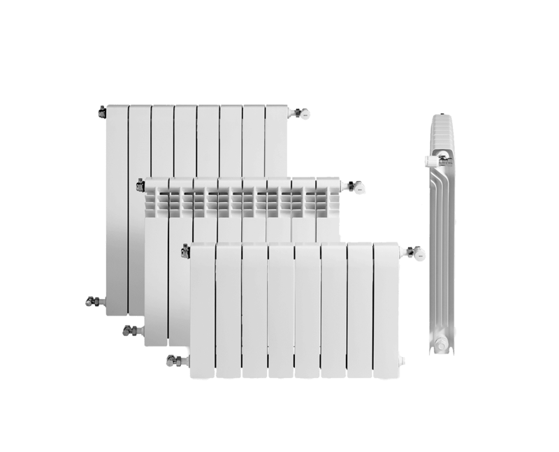 Umkehrbarer Wasserheizkörper DUBAL 60 11 Elemente