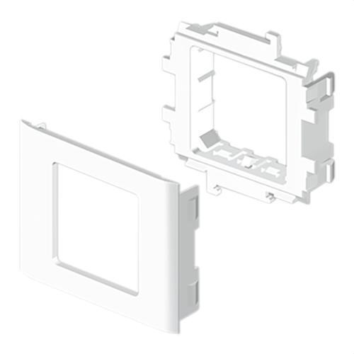 Vertikaler Adapter für 1 Mechanismus Simon 27 weiß 65mm U24X