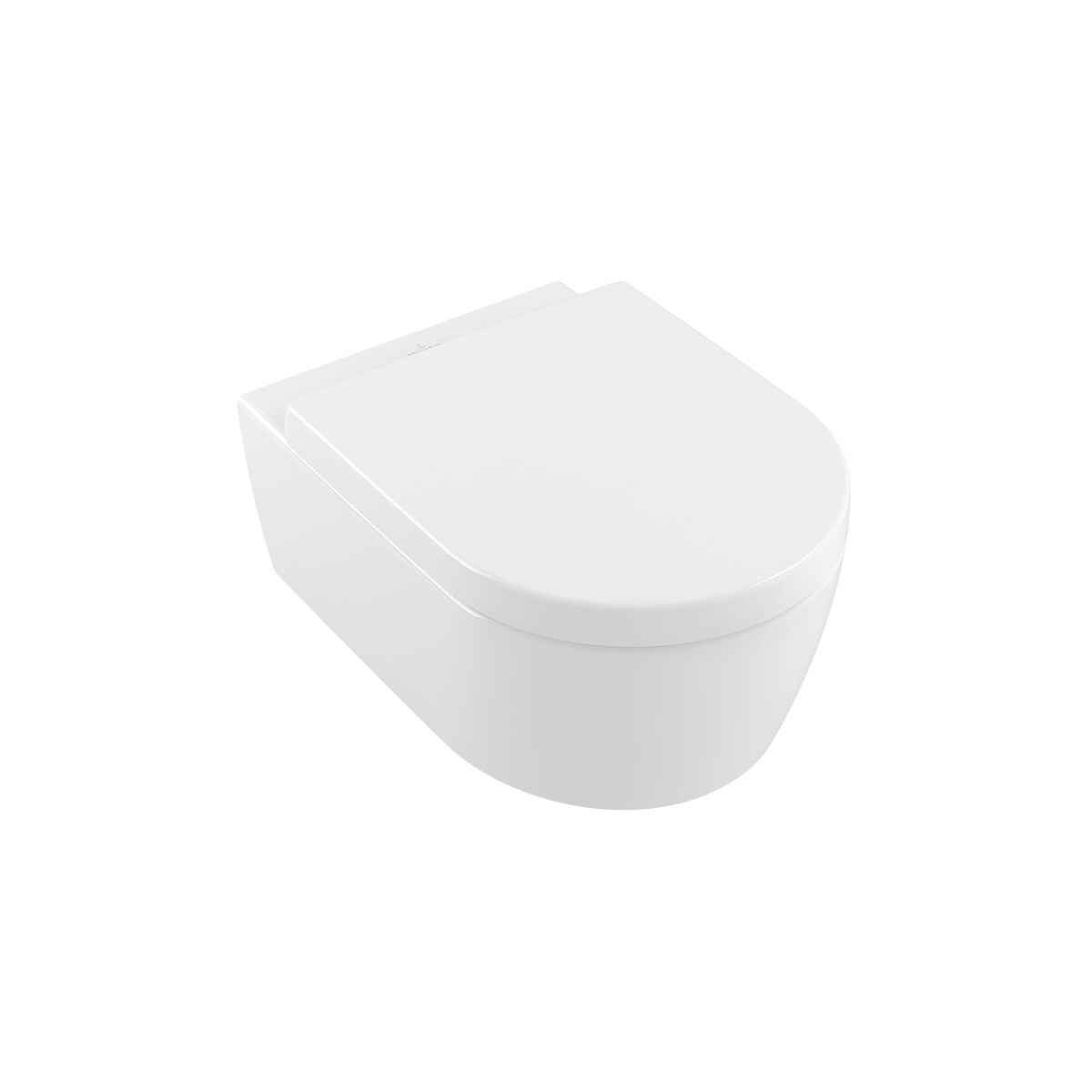 Villeroy & Boch Combi-Pack Avento DirectFlush wandhängend weiß Alpin inkl. WC-Sitz 5656HR01