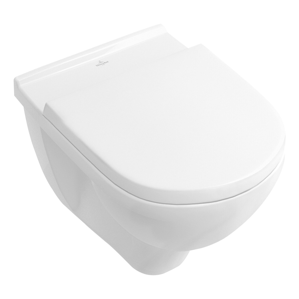 Villeroy & Boch Combi-Pack O-novo Wand-WC DirectFlush weiß CeramicPlus 5660HRR1